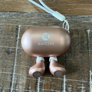 Raycon True Wireless Earbuds - Metallic Rose Case